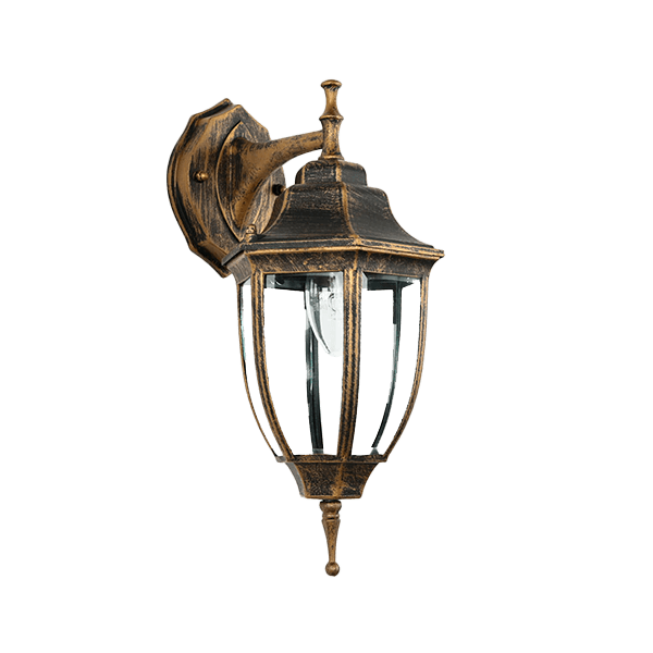 außenleuchte, Wandlampe, Gusseisen, Bronze, Laterne