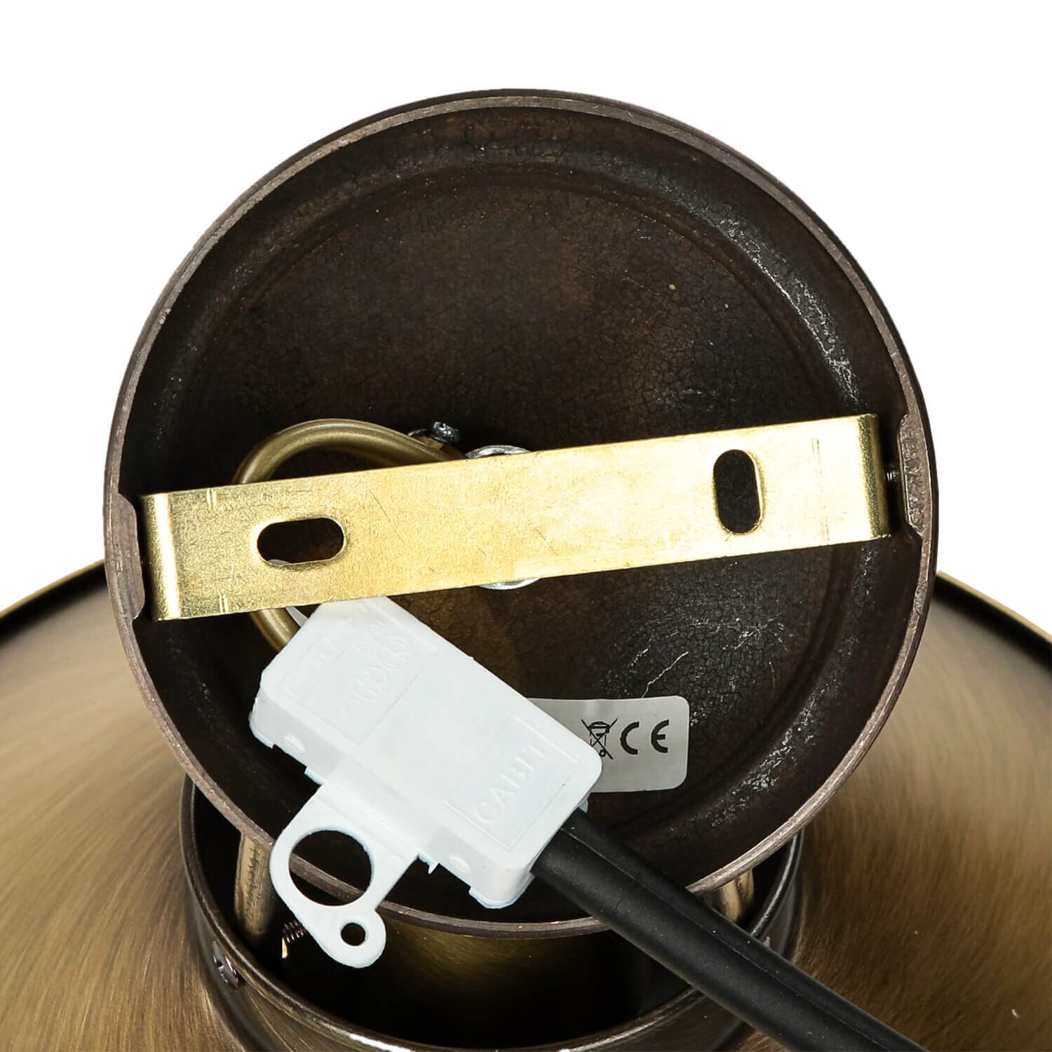 Deckenlampe Bronziert Echt-Messing Handarbeit Deckenlampe Bronziert Echt-Messing Handarbeit