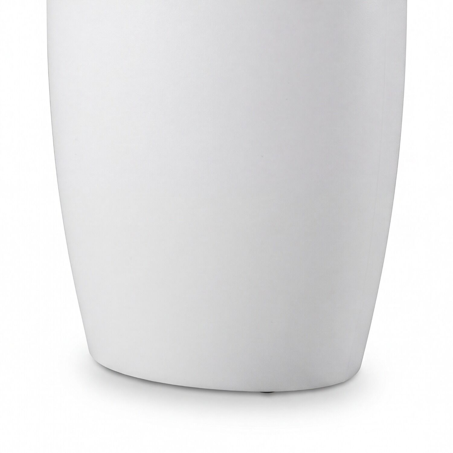 Vase, Weiß, Keramik, Rundung, Minimal