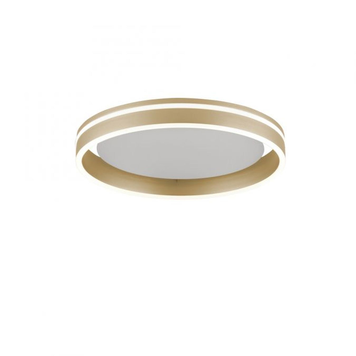 Plafonnier rond à LED en laiton Ø40 cm 27 W dimmable