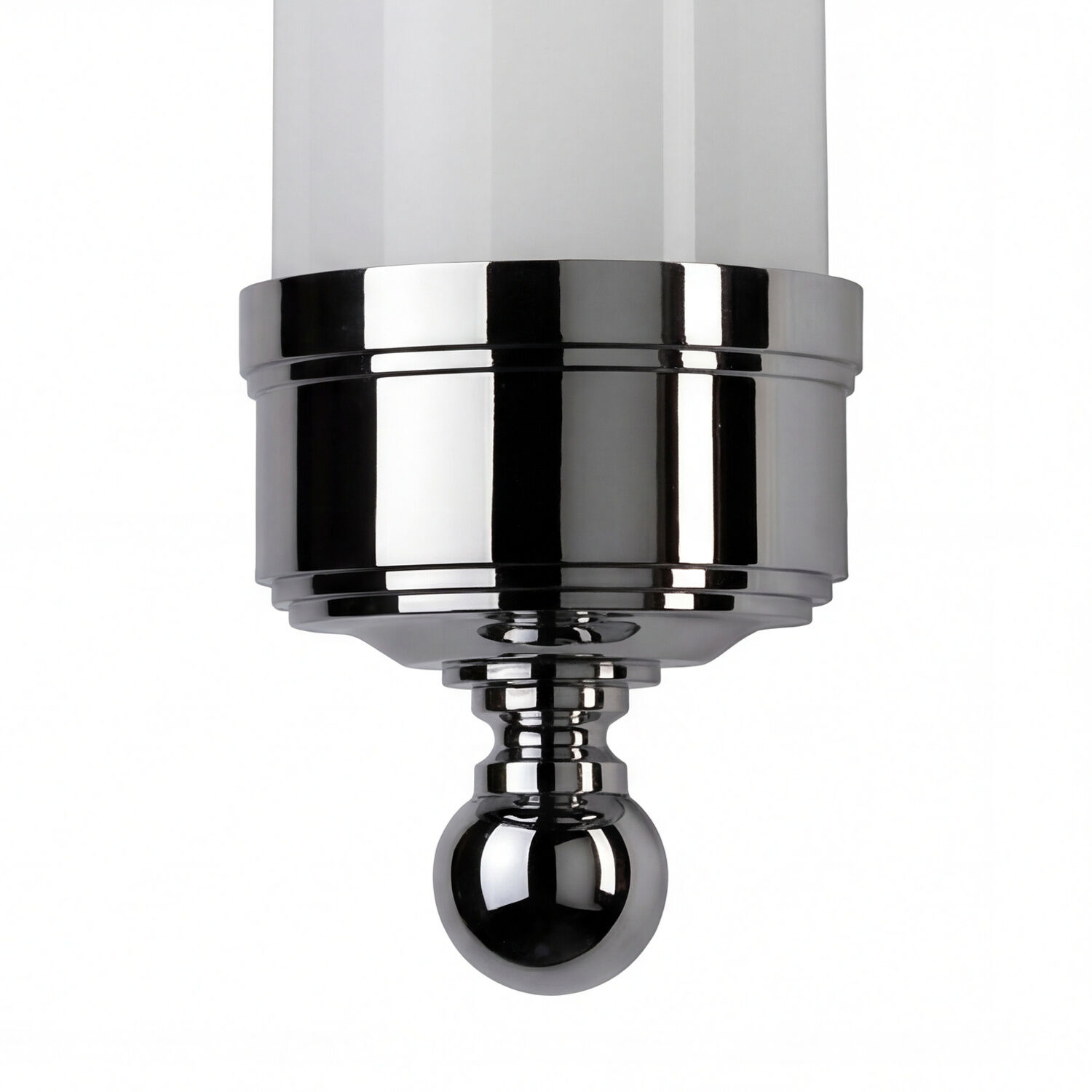 Chromed, Ballfinial, Metallendenk ?, Polished chrome, Montagebauteil