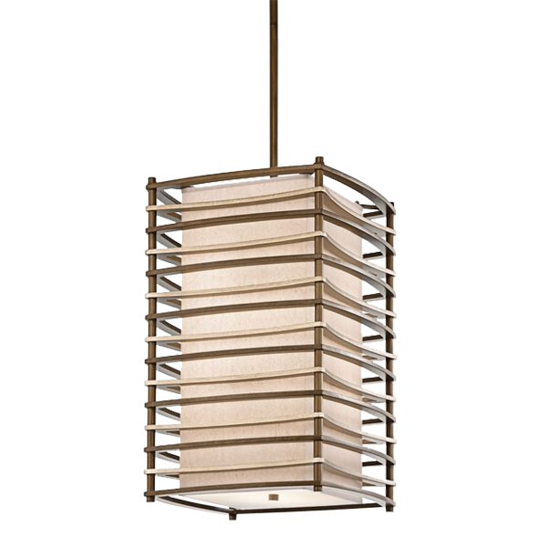 Asiatische Lampen Pendelleuchte, Laterne, Holzrahmen, Papierschirm, Deckenleuchte