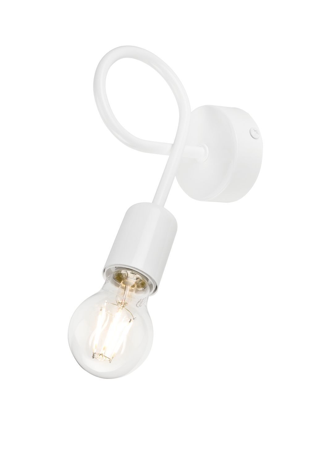 Applique murale Blanc flexible Moderne Métal Lampe