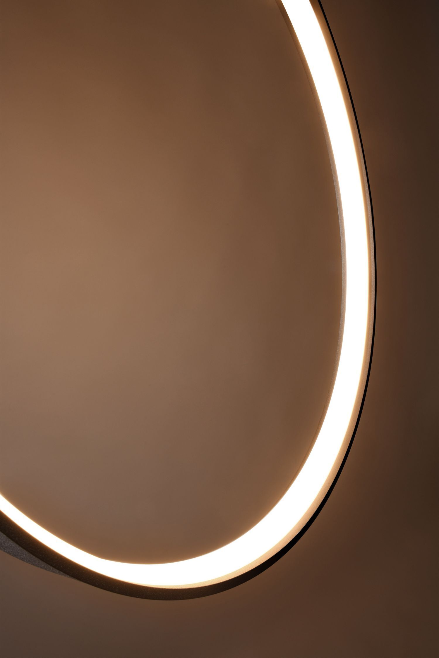 Lampe LED à suspendre Ring Ø 110 cm 3000 K Noir Métal