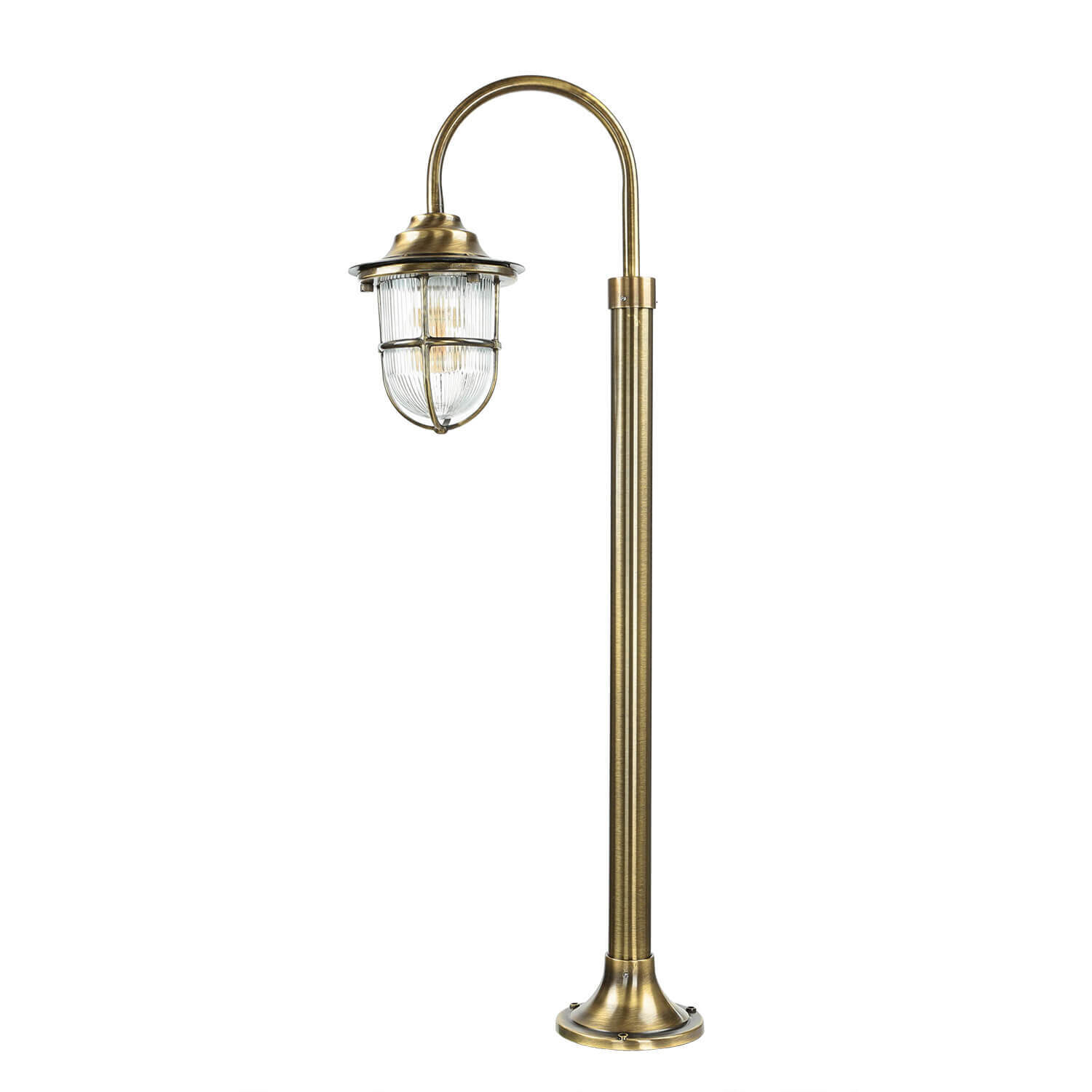 Lampe de jardin laiton 62cm de haut inoxydable SANTORIN