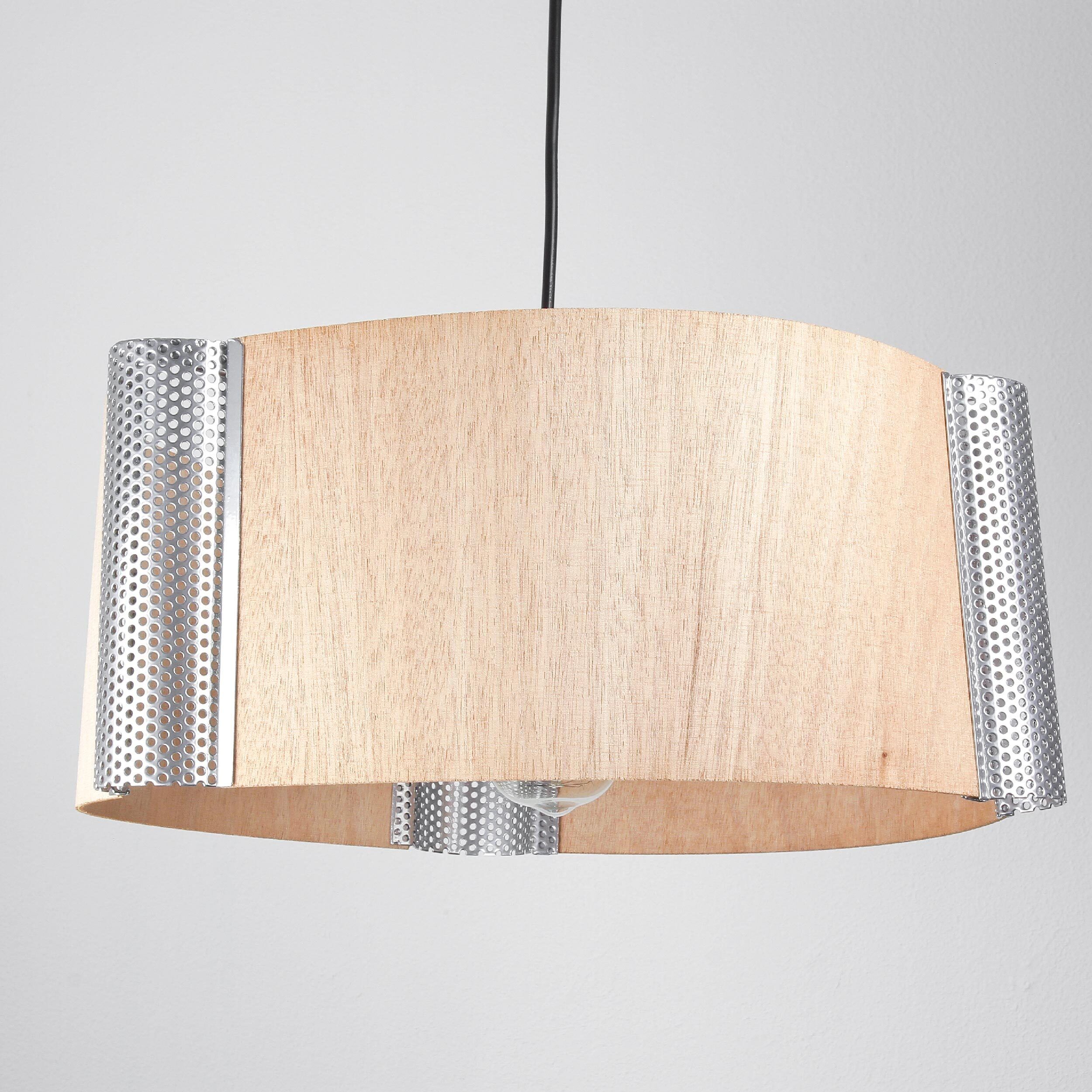 Lampe à suspendre Moderne Bois Métal