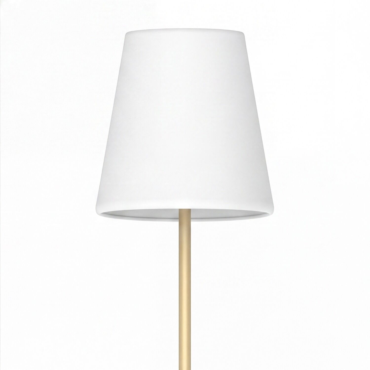 le126686-stehlampe-terrasse-balkon-garten-aussen-metall-stoff-matt-modern-schnurschalter-gold-weiss-04 Stehlampe, Weiß, Schirm, Holzstiel, LED/Glühbirne frei