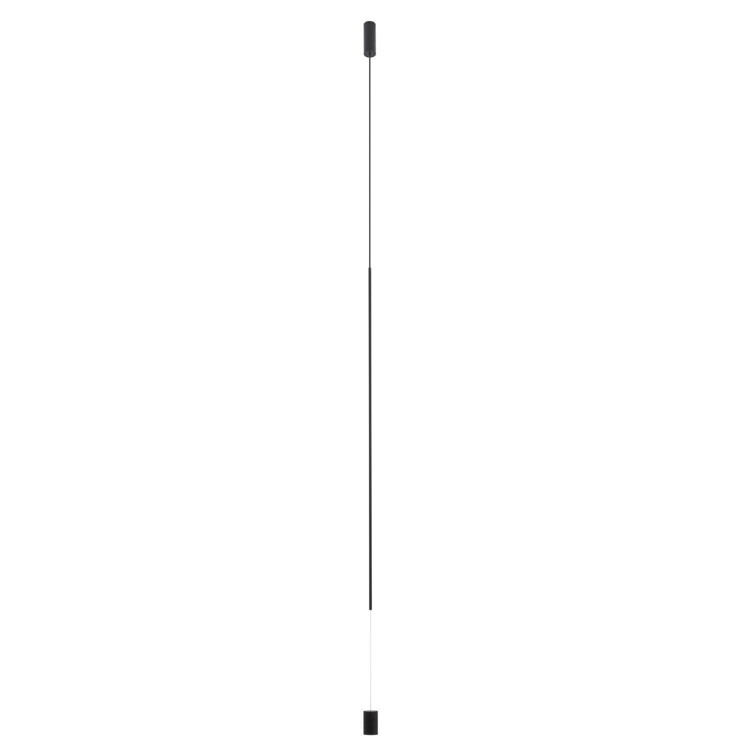 Suspension LED Noir Ø 5,5 cm Métal étroit
