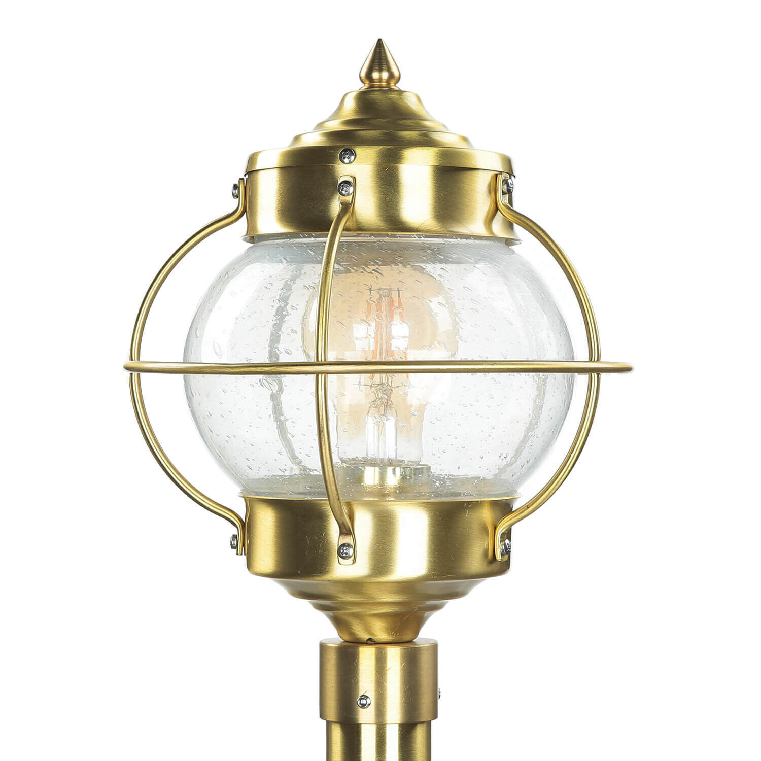 Lampe de jardin laiton H:65cm Maritim résistant aux intempéries