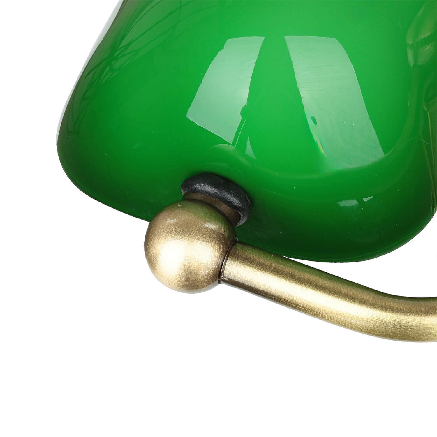 XXL Lampe de banquier laiton verre salon MINISTERO XXL Lampe de banquier laiton verre salon MINISTERO