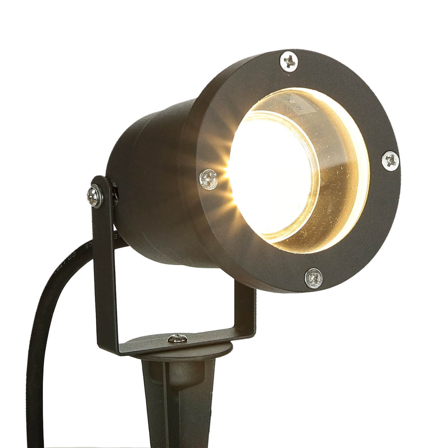 Piquet de terre Lampe d'extérieur anthracite réglable PRESTON