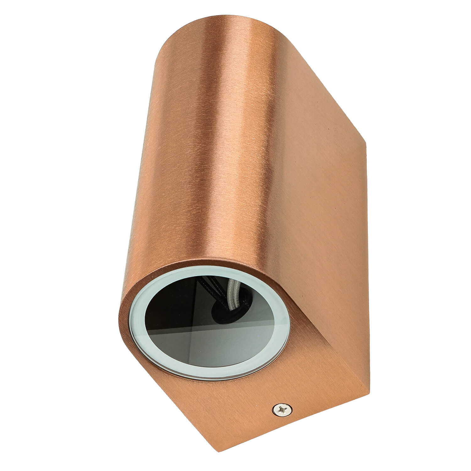 Außen Wandleuchte AALBORG in Kupfer Up Down Wandleuchte, Wandlampe, Kupfer, Edison-Style, LED-Lampe