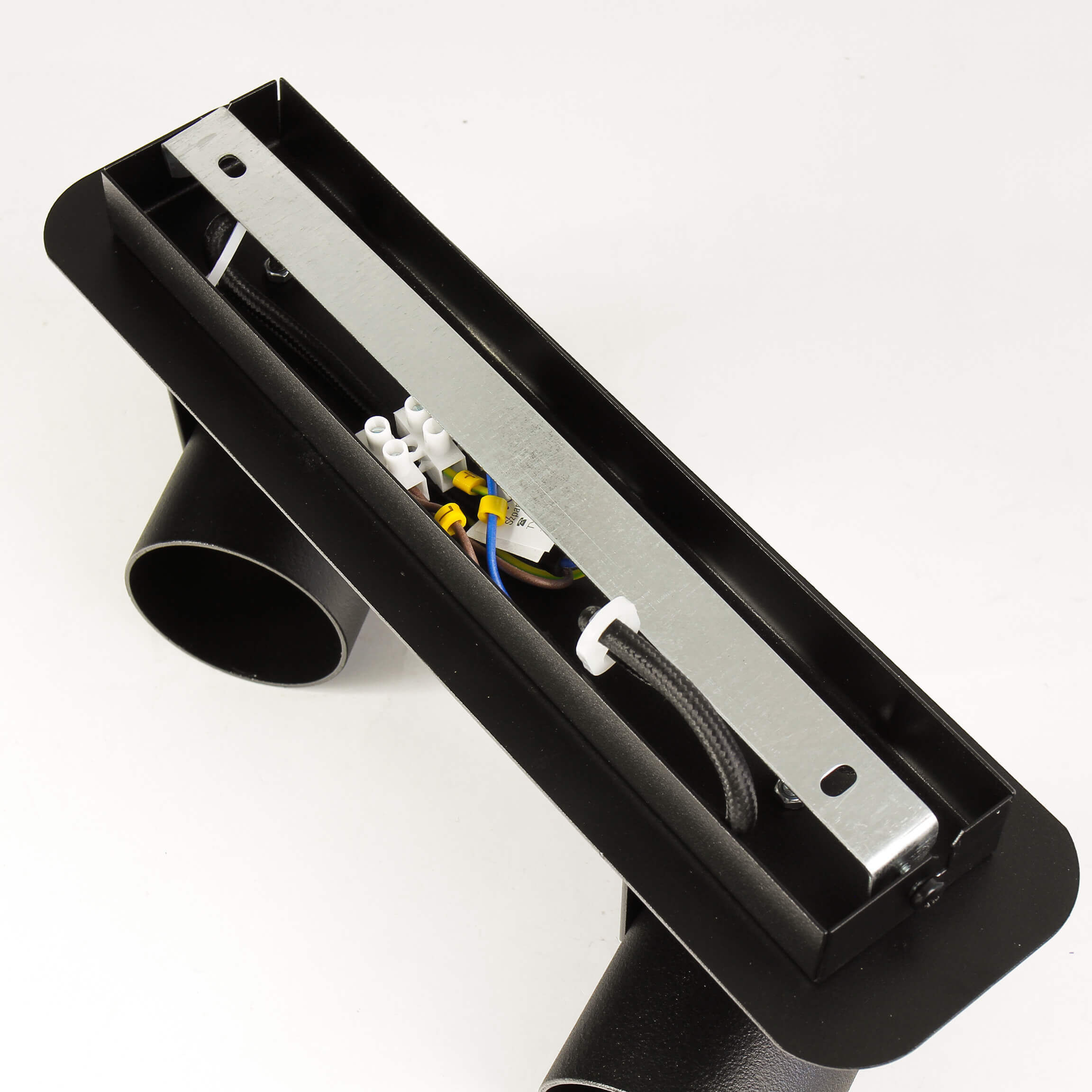 Plafonnier Projecteur noir réglable 2 flmg