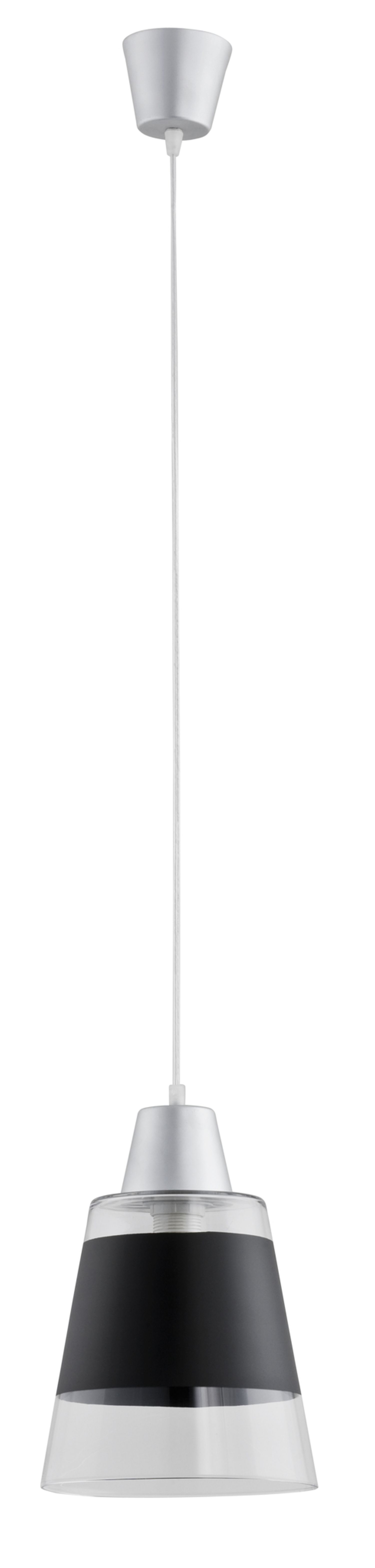 Suspension verre noir Trick Lampe