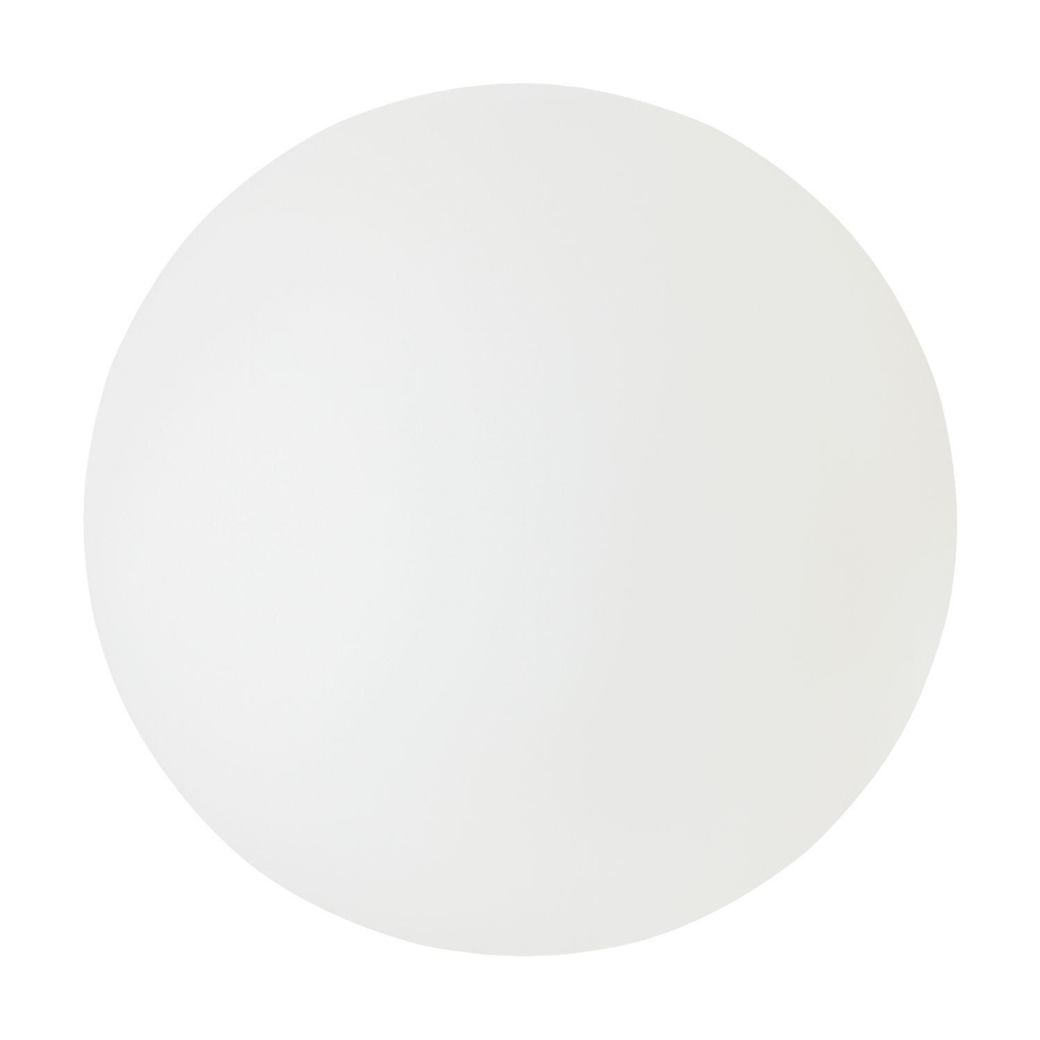 Lampe de miroir métal verre Ø 20 cm en or blanc E14