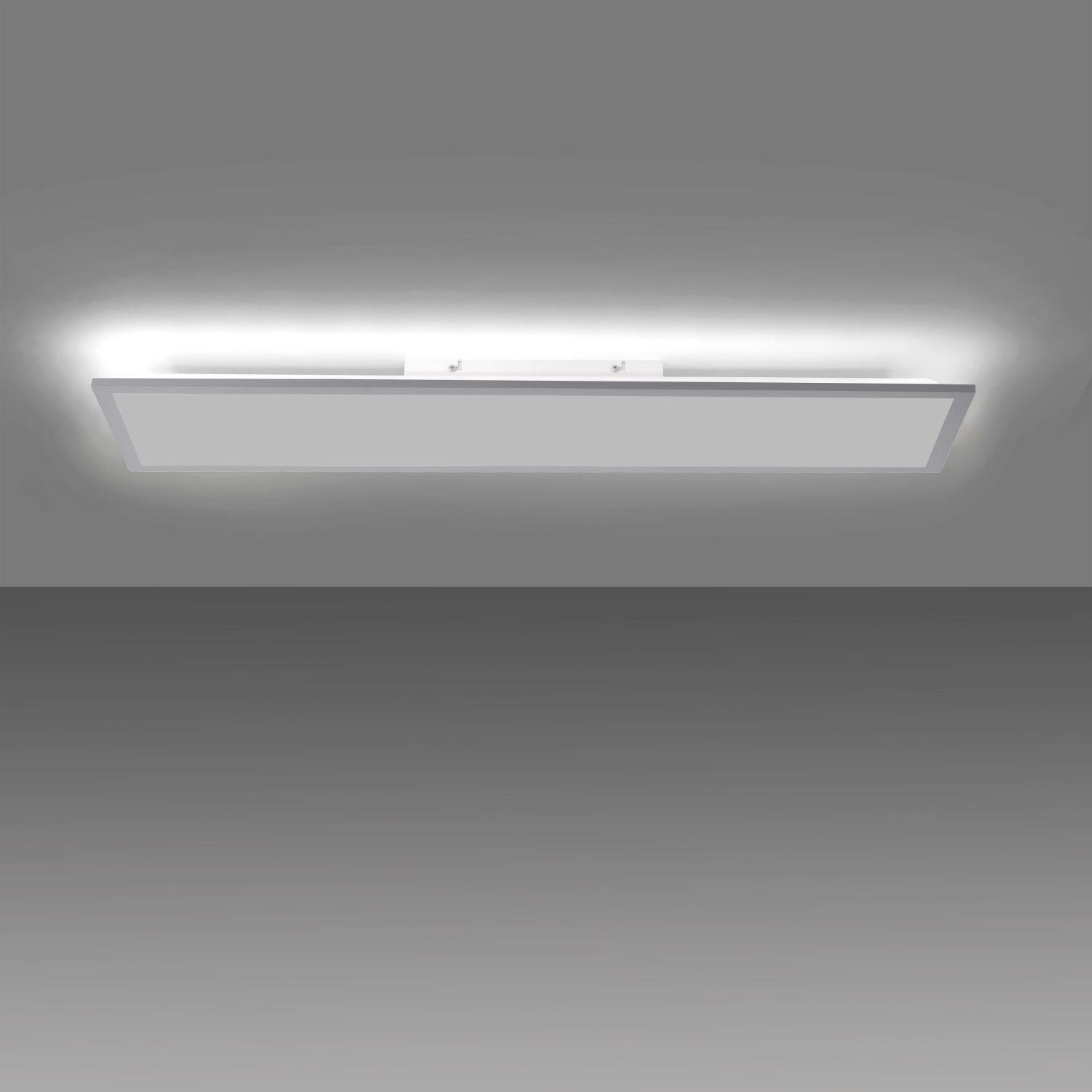 Plafonnier blanc à LED plat à faible éblouissement 100 cm 2430 lm