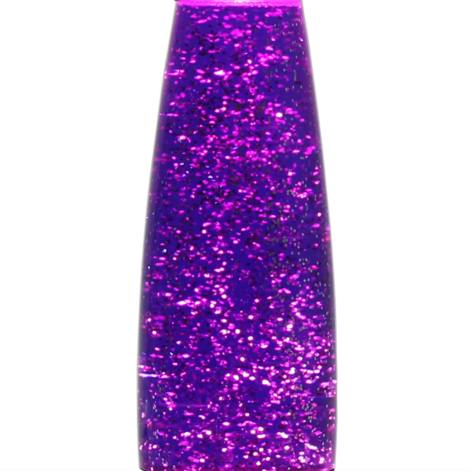 Lavalmpe Lila Glitter Noir 40 cm de haut G9 ROXY