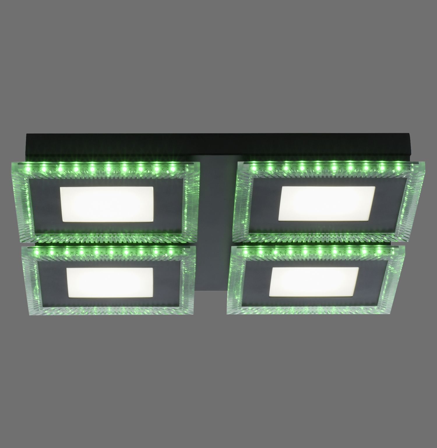 Plafonnier LED à intensité variable RBG Light 17 W Télécommande Elektronik, Postfach