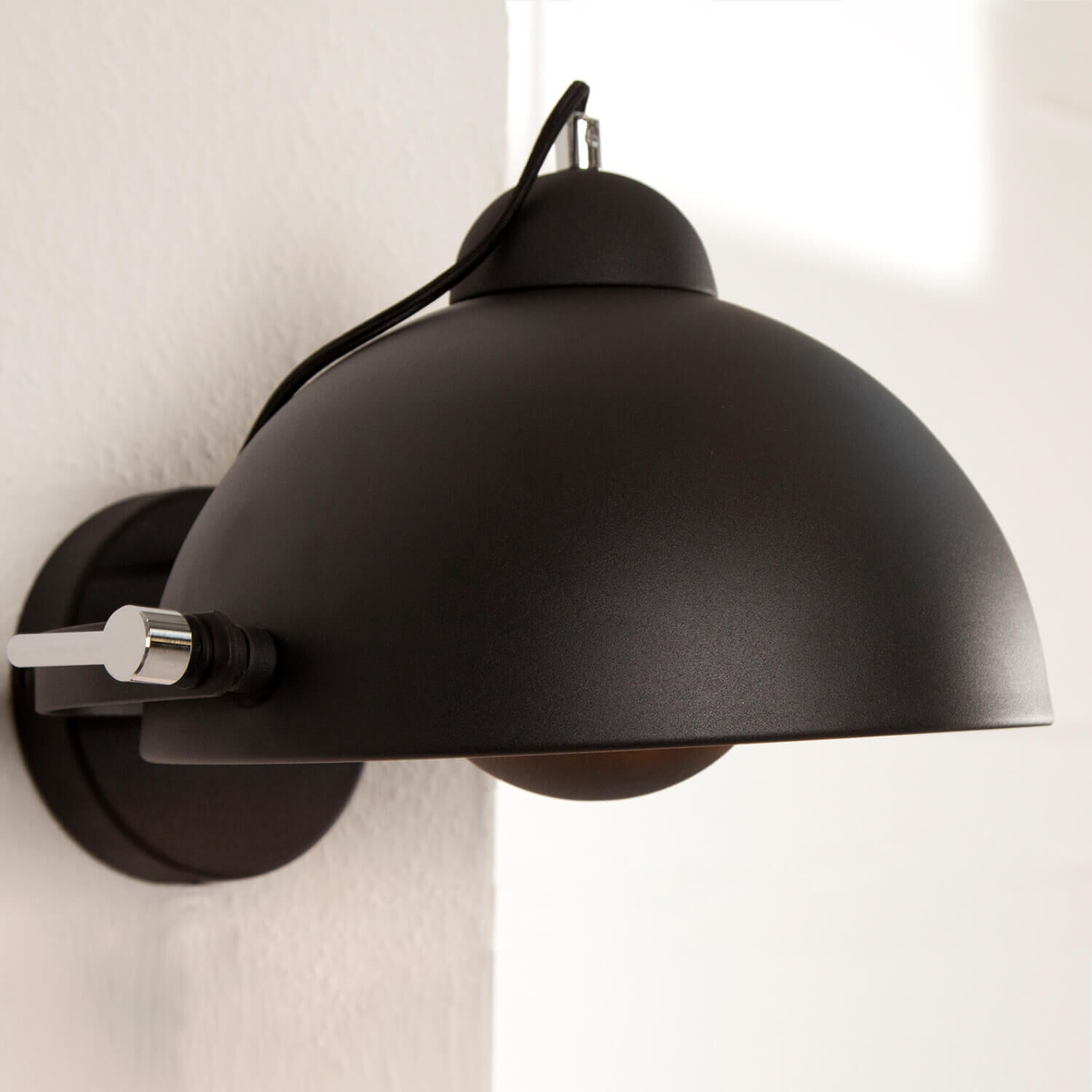 Applique murale exceptionnelle Retro ronde E27 Lampe, Leuchte