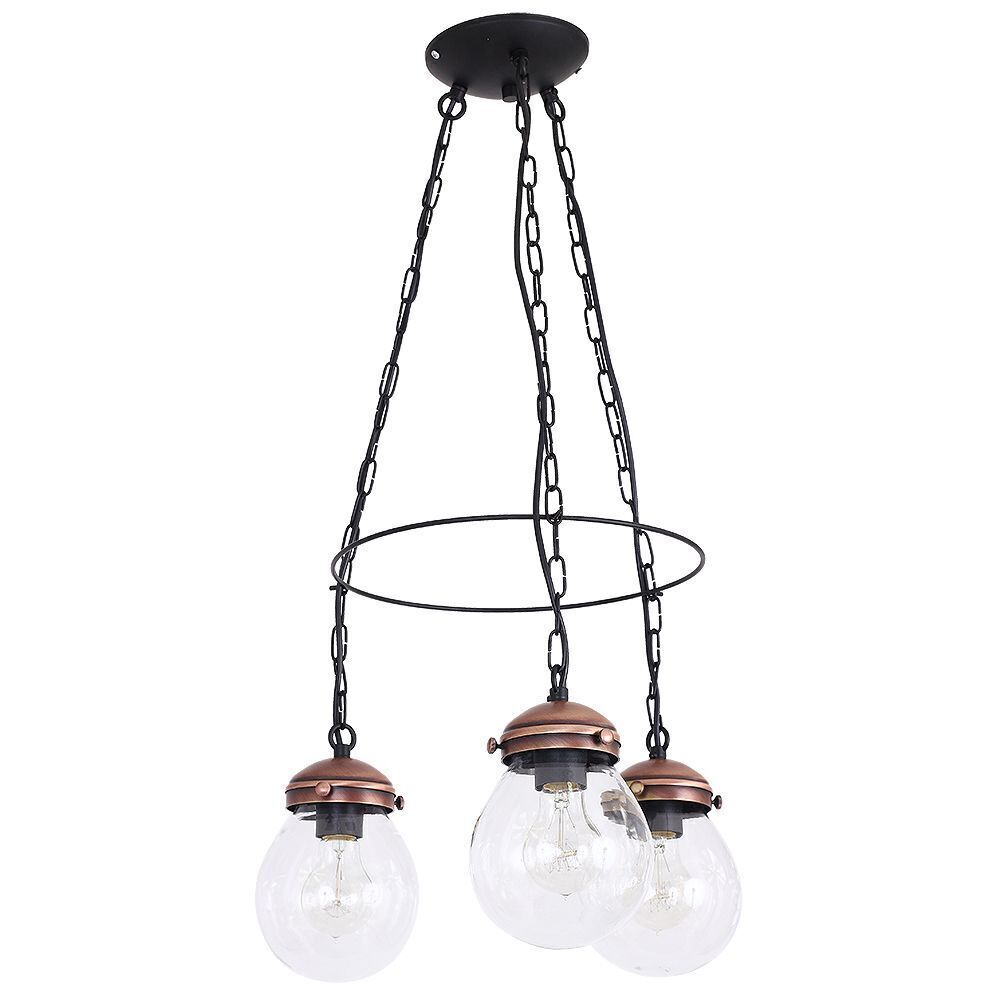 Hängeleuchte Kupfer gebürstet Leuchter, Lampe, Leuchte