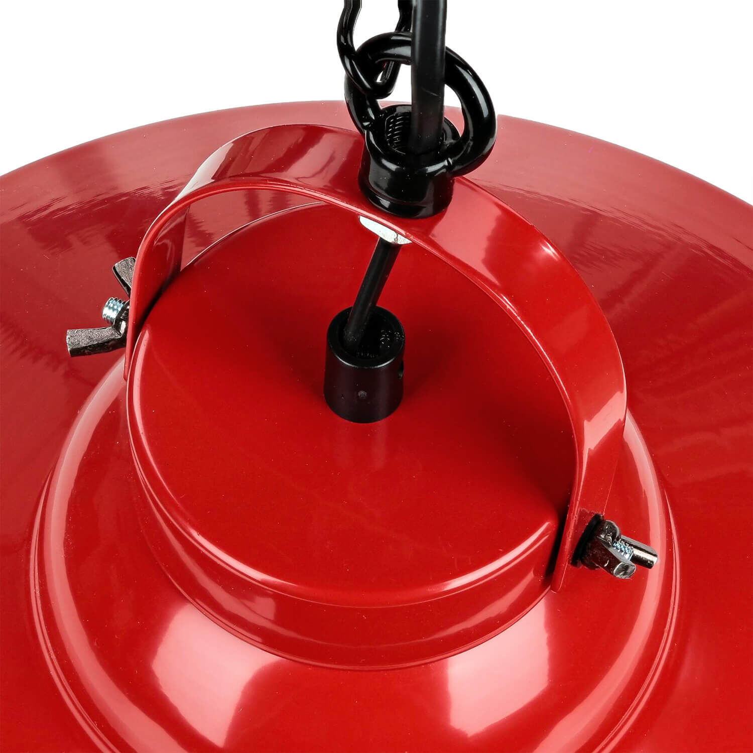 Suspension IRON en rouge