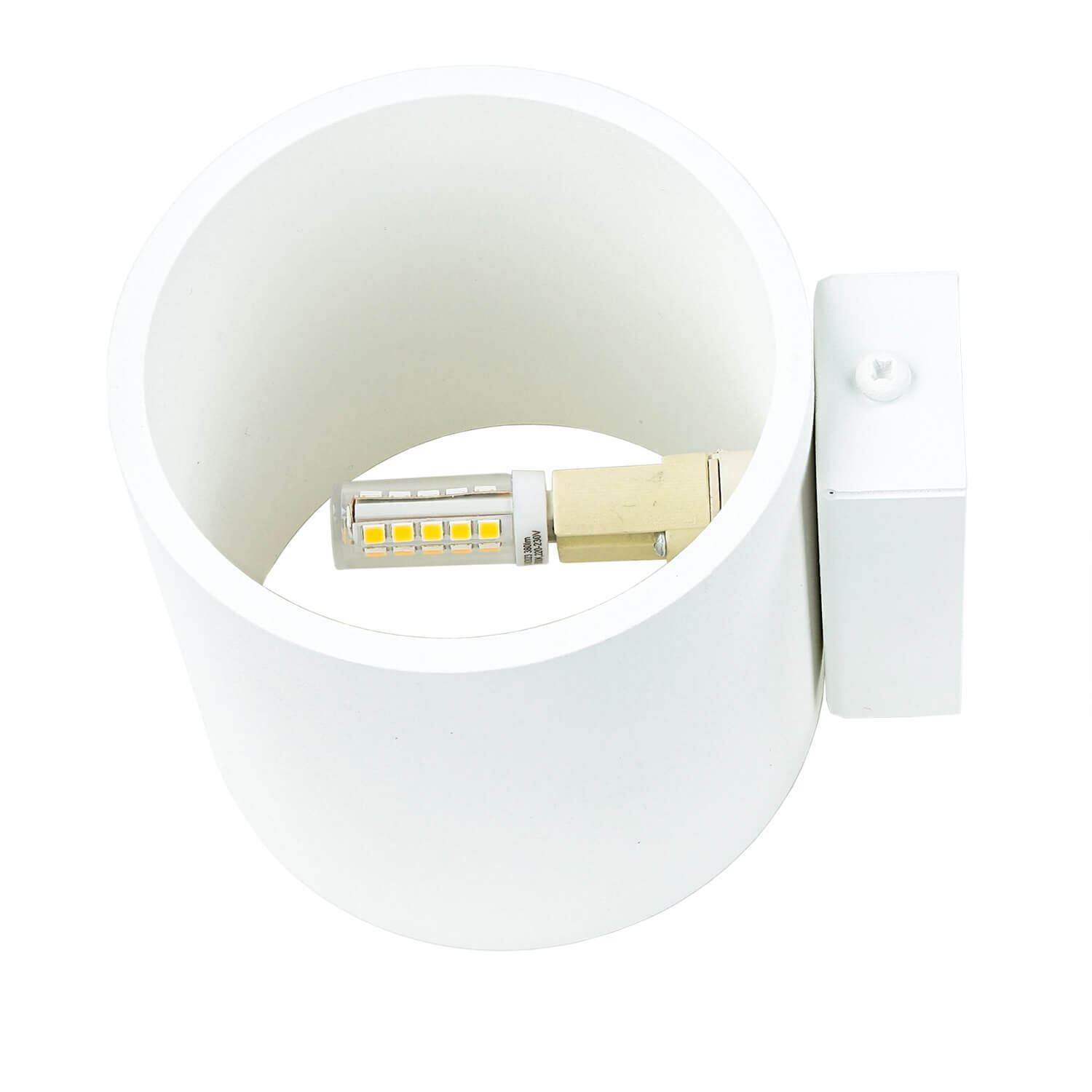 Applique ronde moderne RODA Blanc