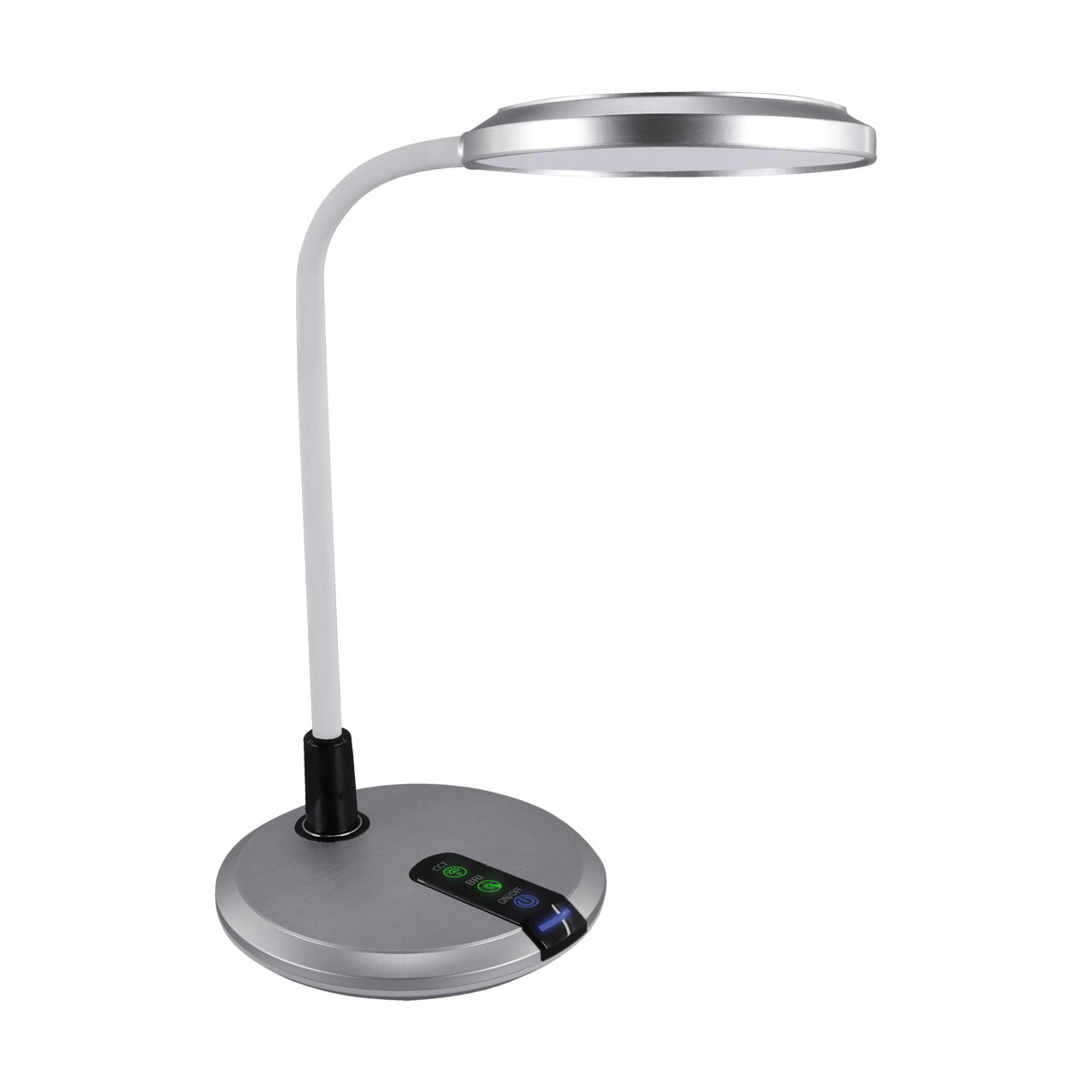 Lampe de bureau LED Touch Variateur de couleur Col de cygne