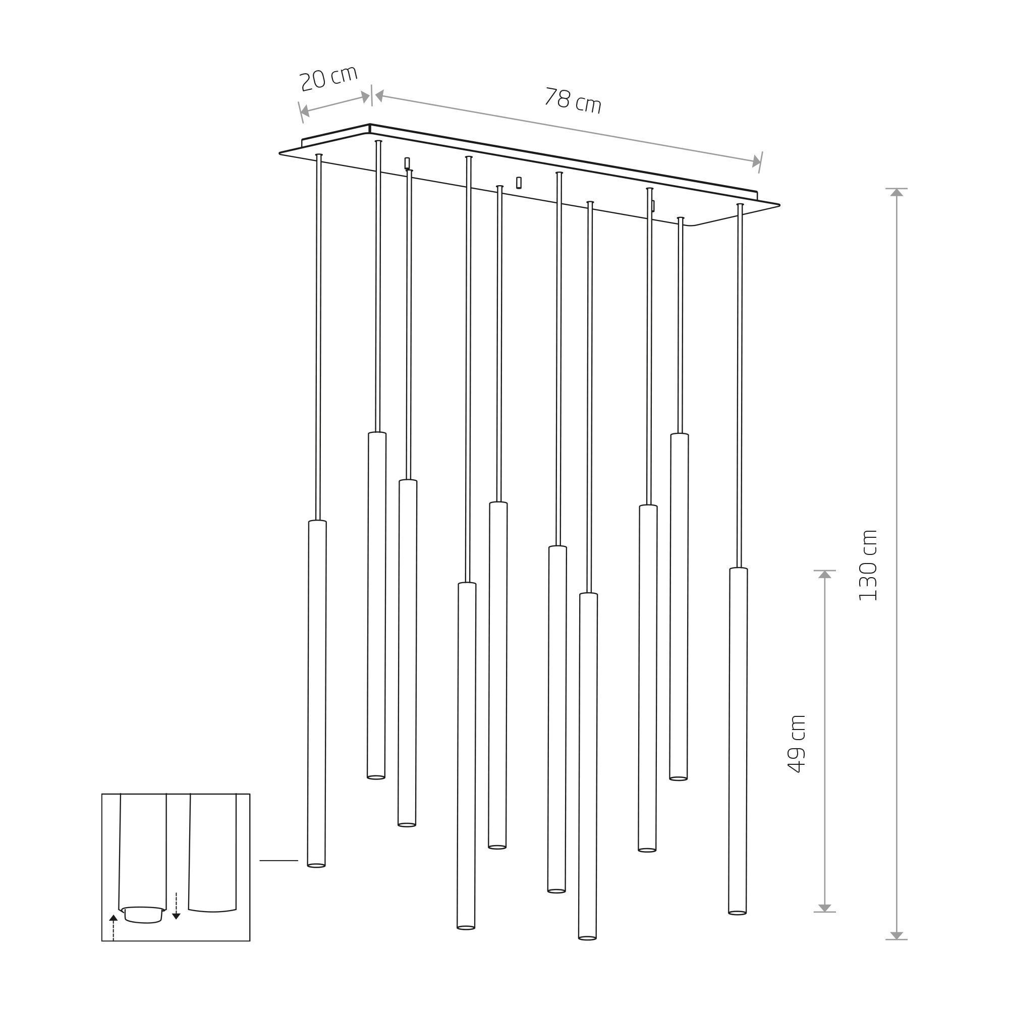 haengelampe-haengelampe-wohnzimmer-moderne-lampen-cult-10x-g9-led-mit-3-watt-inklusive-weiss-fuer-wohnzimmer-esszimmer-le70882-02 pendant light, hängende lampe, mehrfach pendel, deckenleuchte, stablierte rohrlampen