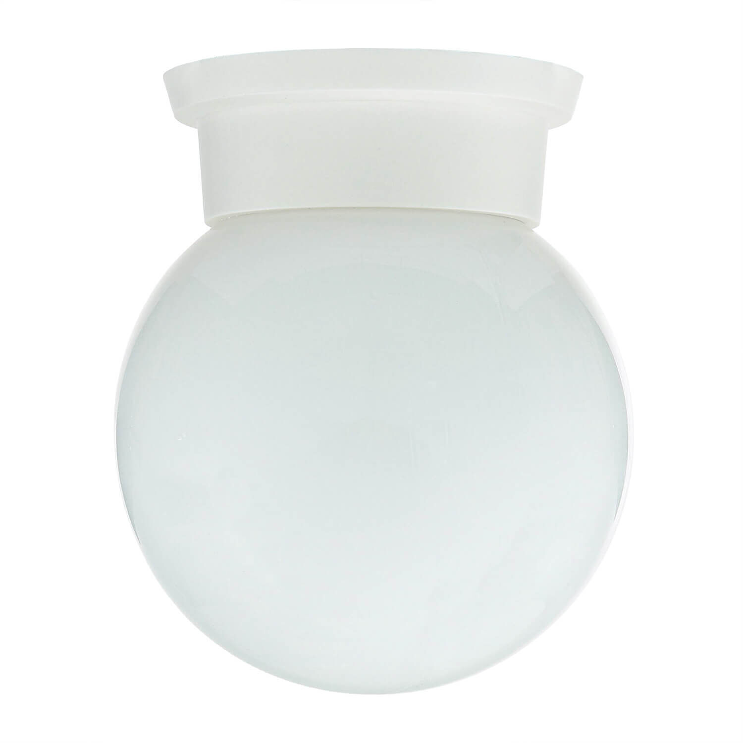 Plafonnier Durelo Blanc Ø16cm Krug, Deckenleuchte, Leuchte