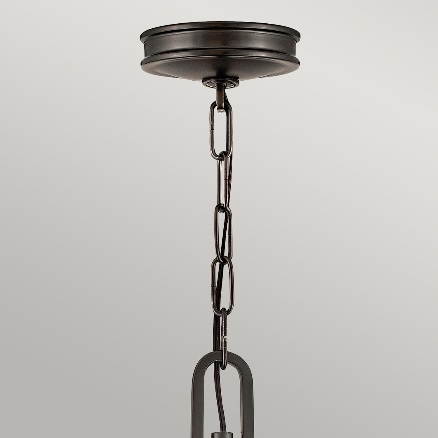 Lampe à suspendre métal verre Ø 54,3 cm H : max. 377 cm 4x E14 Lampe