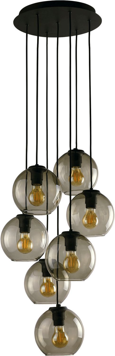 Suspension Noir 7-flmg VINCENTE Lampe