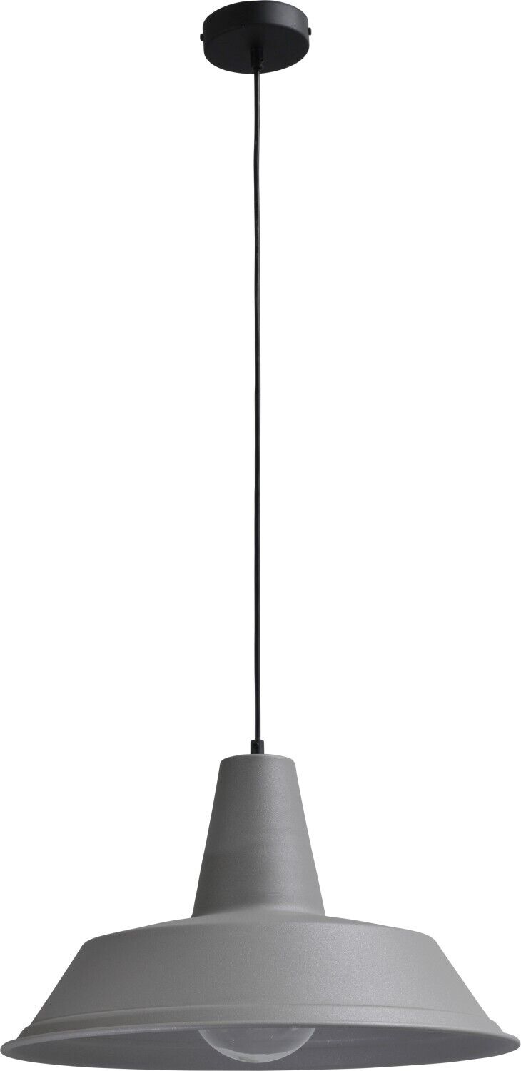 Lampe à suspendre industrielle Gris Ø45cm Artisanat PRATO