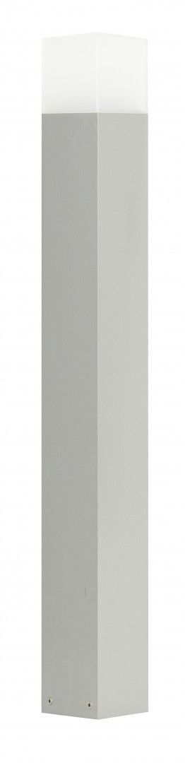 Lampe d'allée moderne AWERNE 89cm carrée IP44