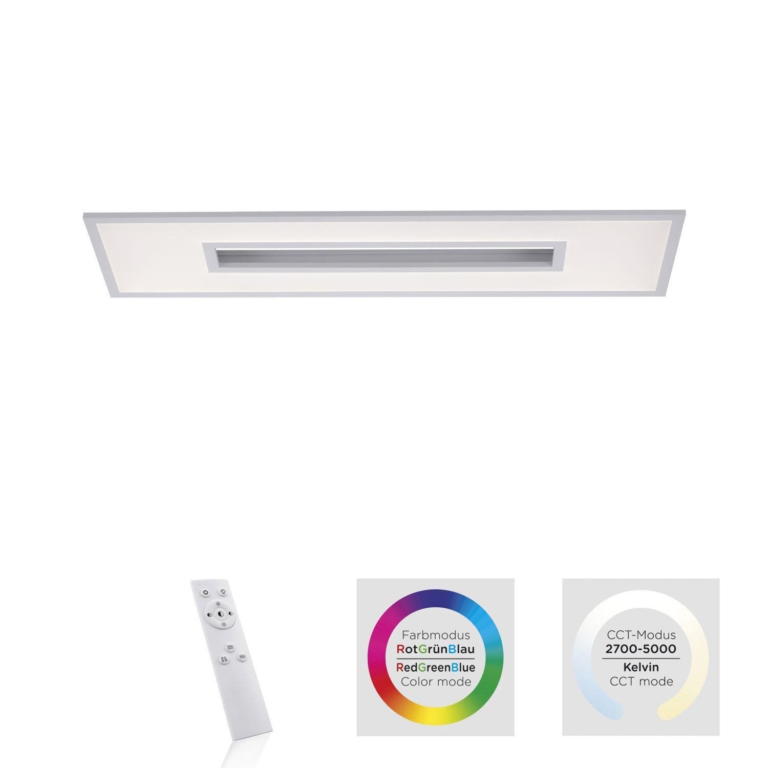 Lampe de plafonnier LED Blanc Lumière RGB dimmable 2700-5000 K 34 W
