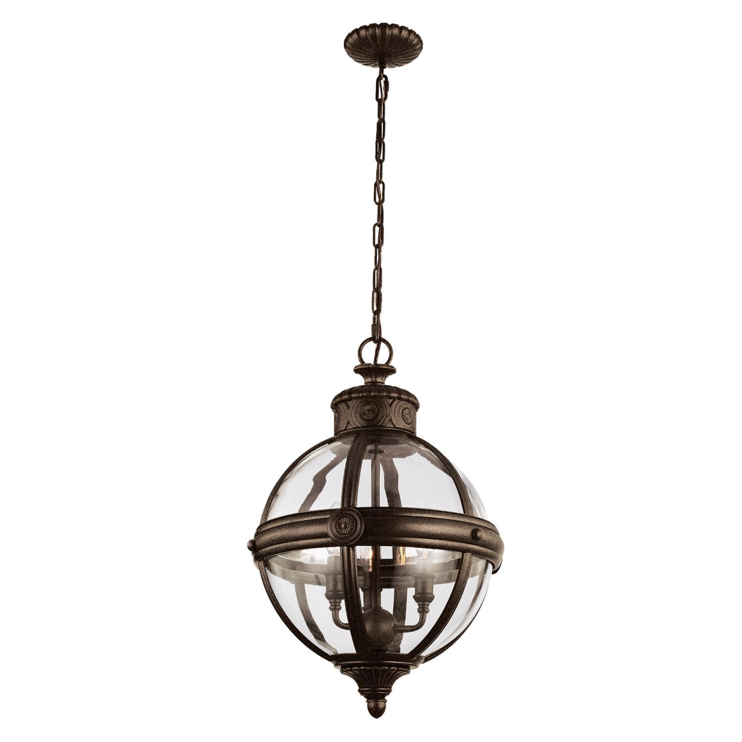 Lampe à suspendre boule design victorien