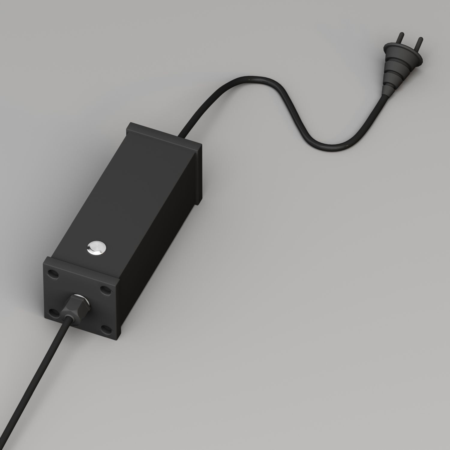 LED Wegeleuchte Edelstahl Graphit IP65 65 cm 3000 K netzteile, spannung, elektrisch, schwarz, kabel