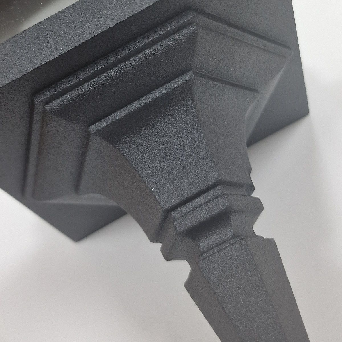 Lampe à suspendre extérieure IP44 noir E27 verre aluminium Klinge, Dolch, Messer, Waffe