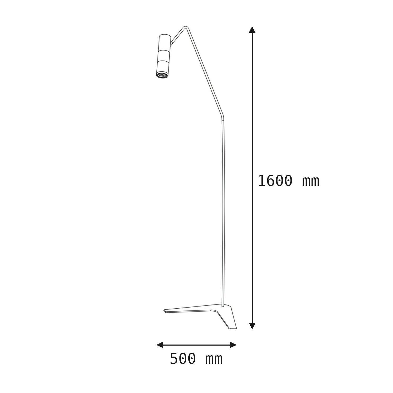 le13413-stehlampe-wohnzimmer-innen-metall-modern-gu10-ip20-weiss-06 Stehlampe, Leselampe, LED-Lampe, Nickel, 140-1600mm