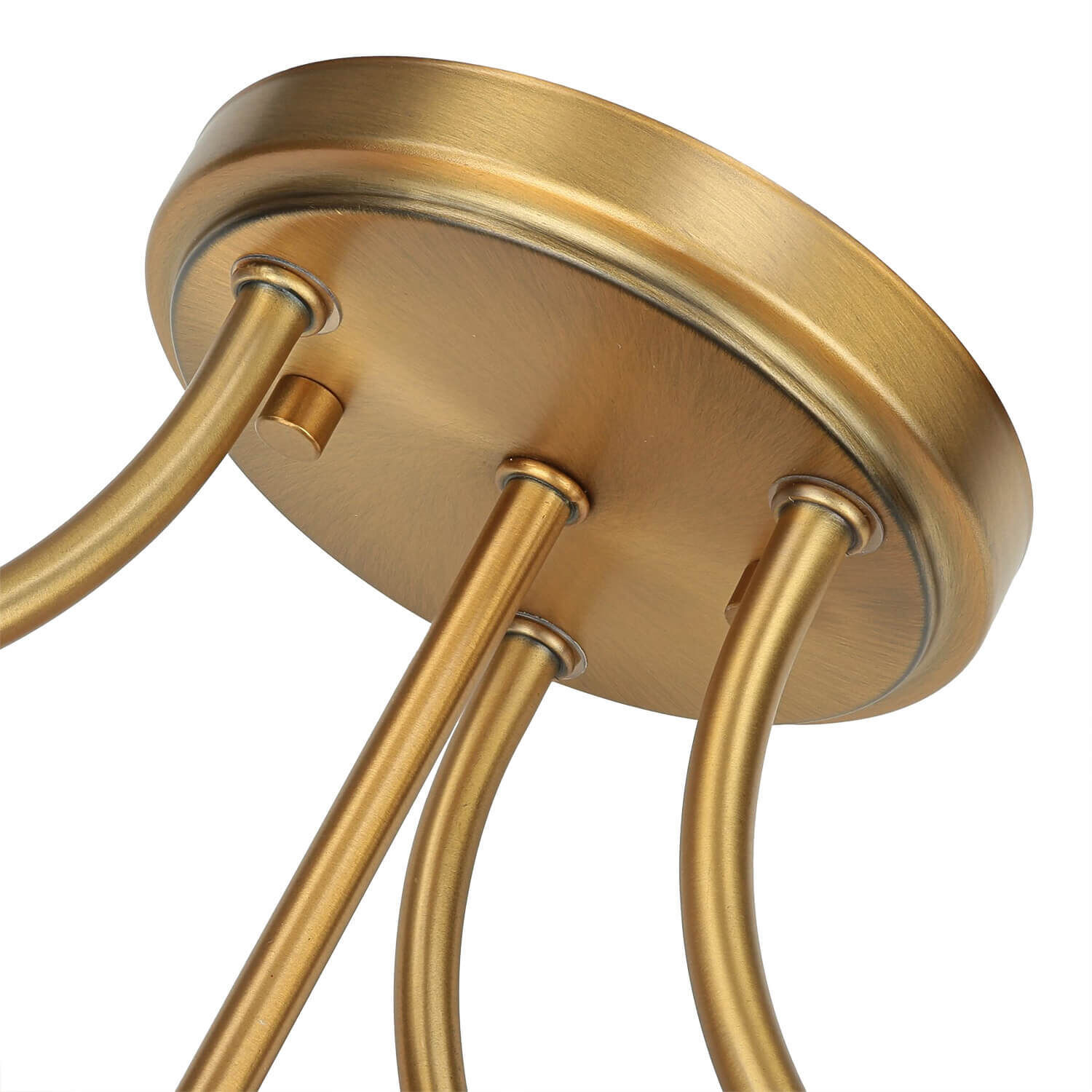 de, Lampe, Deckenleuchte, Messing, Metall