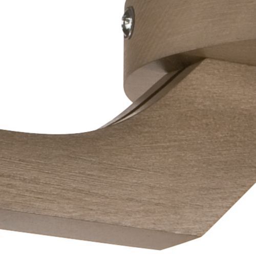 Plafonnier BATORY Bois 3-flmg Moderne Salon