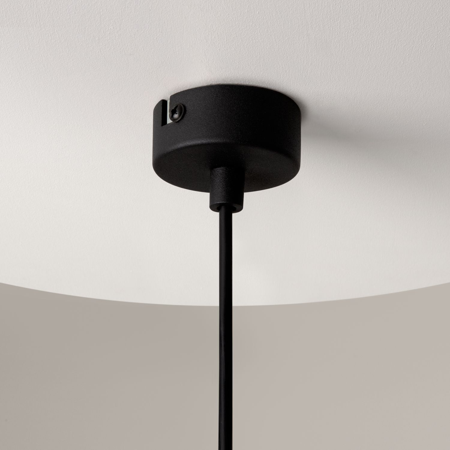 Lampe à suspendre métal verre fumé D : 16 cm rond GU10 Moderne Lampe