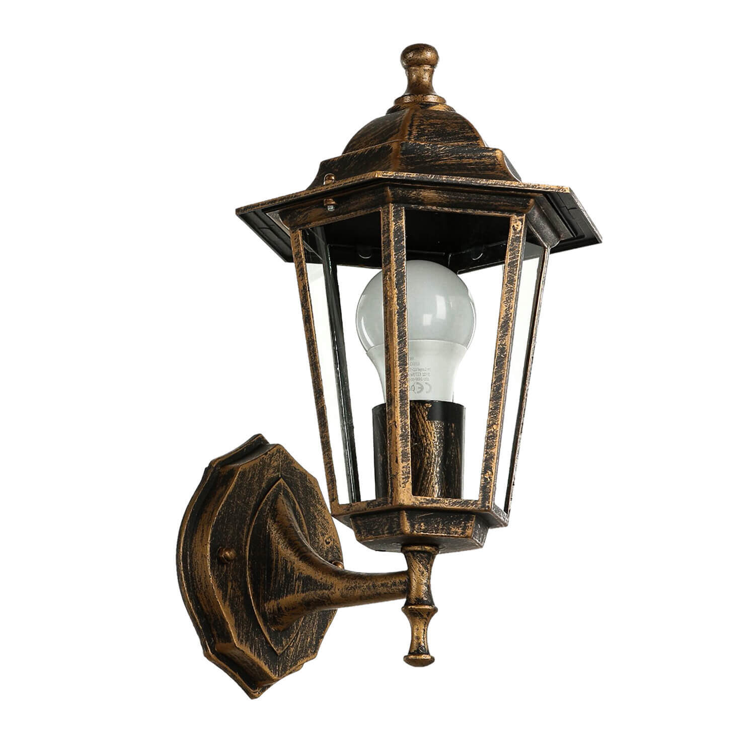 Lampe, Leuchte, Bronze, Lampenschirm