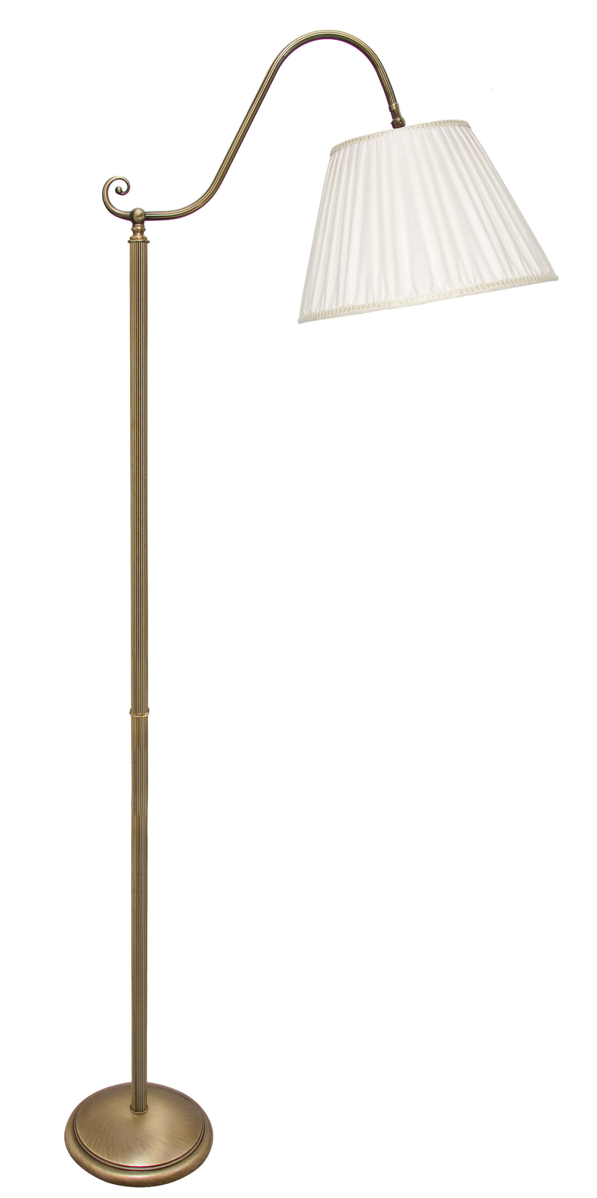 Lampadaire classique bronze clair