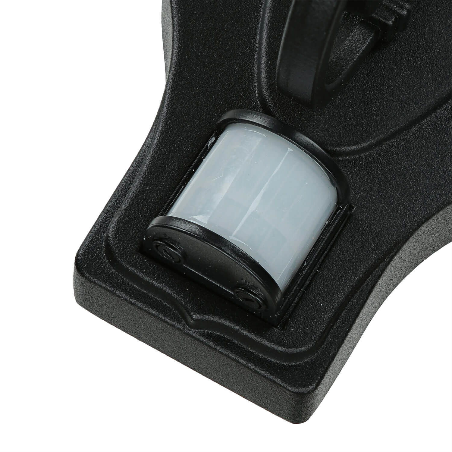 Lampe de cour noire avec détecteur de mouvement IP43 LEADWORTH Computerausrüstung, Elektronik, Hardware, Maus