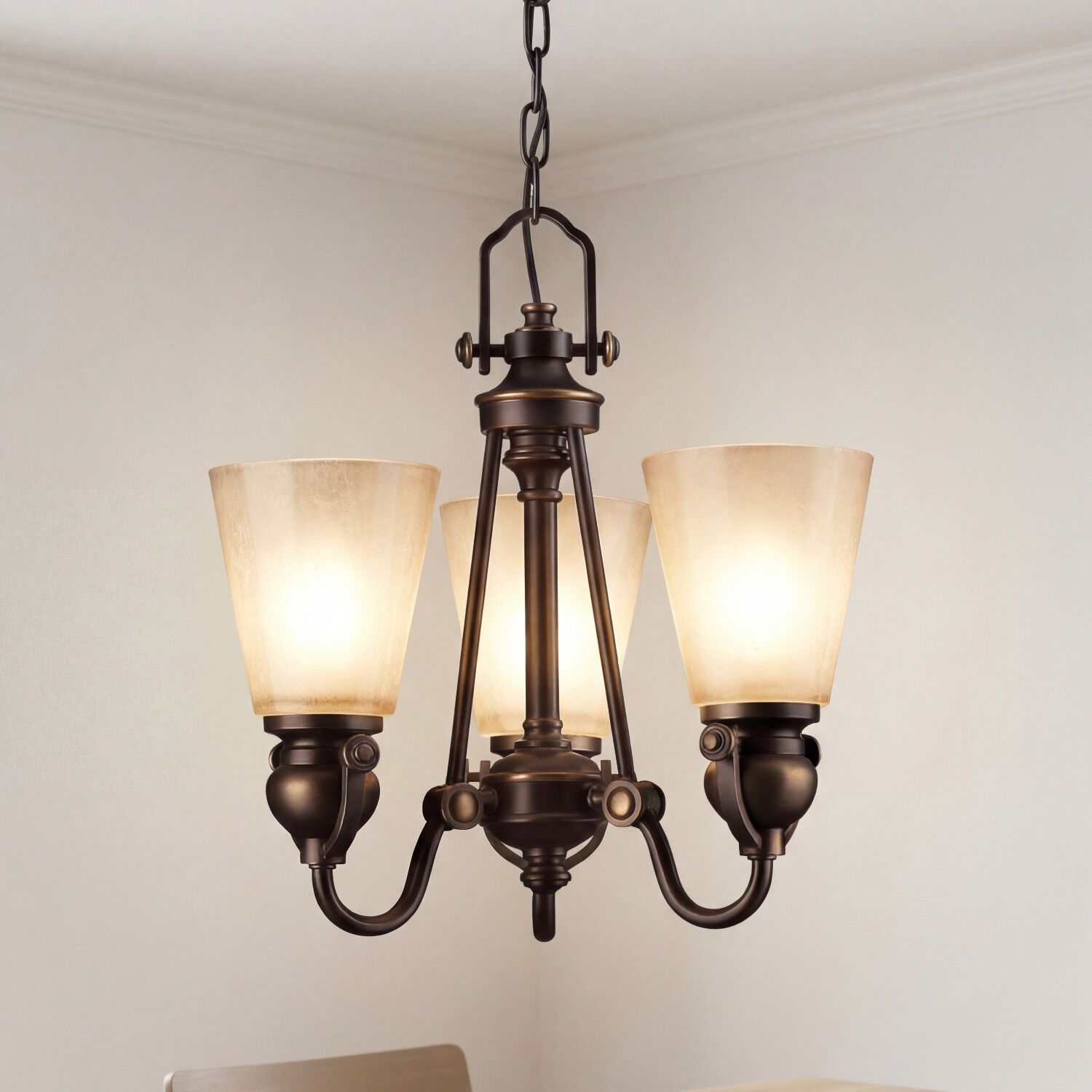 haengeleuchte-pendelleuchte-haengelampe-anabell-7-3-flammig-bronze-antik-beige-vintage-industrie-07 Kronleuchter, Hängelampe, Metall, Antik-Stil, Beleuchtung