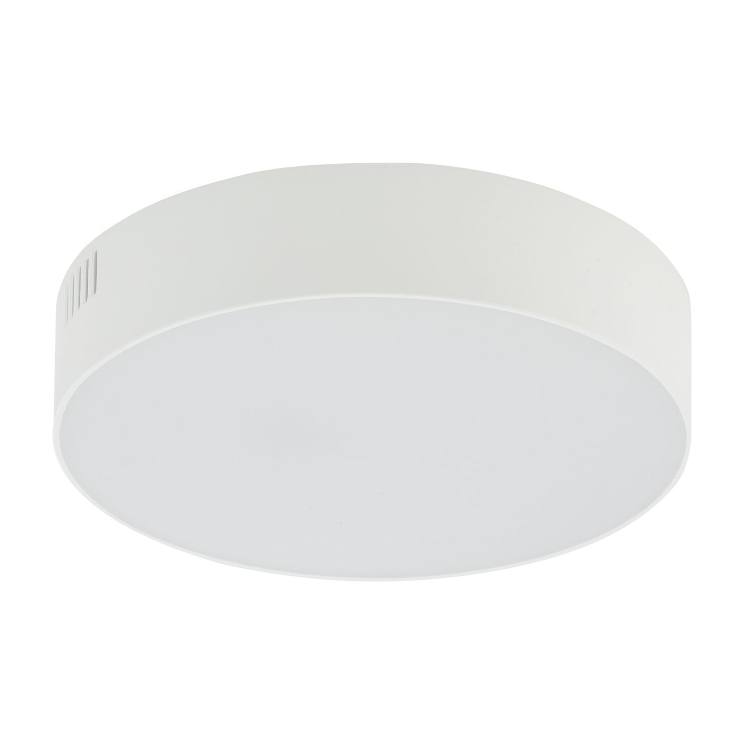 Plafonnier LED Ø 16 cm Blanc rond faible éblouissement chaud 3000 K