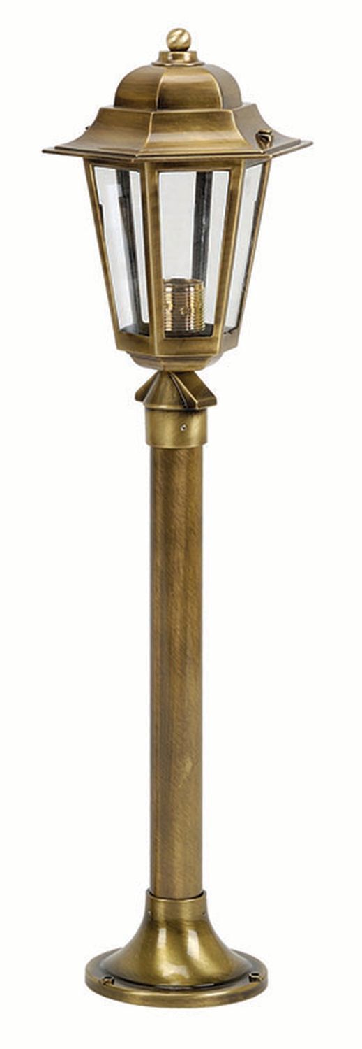 Lampe d'extérieur laiton H:73cm Rustique Chemin Jardin