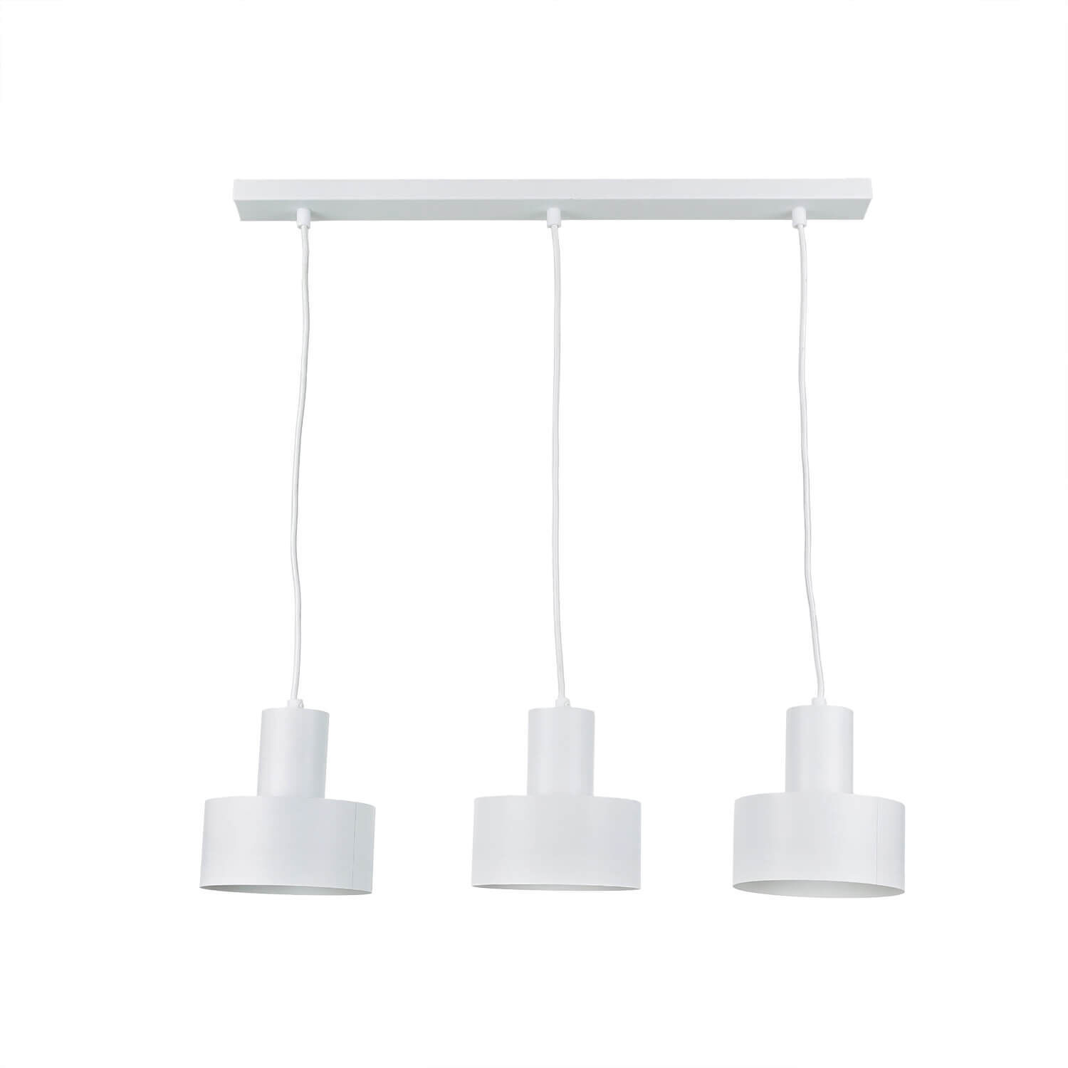 Suspension Rif Blanc 3 flammes