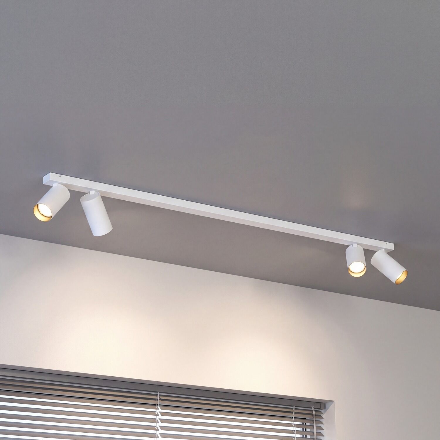 Deckenleuchte, Spots, weiß, modern, Licht