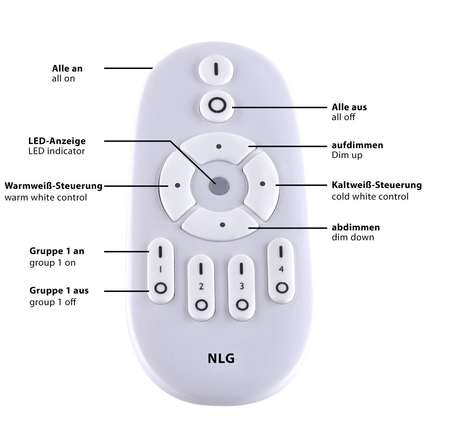 Lampe de plafonnier LED avec télécommande et variateur 3100 lm 100 cm